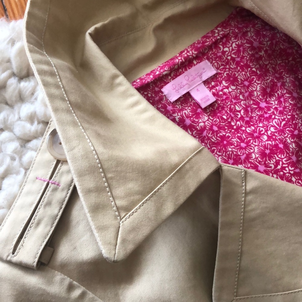Lilly Pulitzer Trench Coat